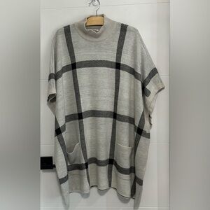 Ricki's: Women’s Plaid Poncho - Size XL